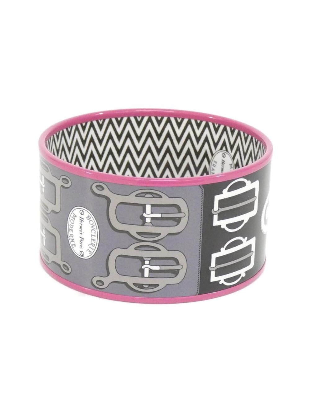 Hermes Bangle Bracelet Black